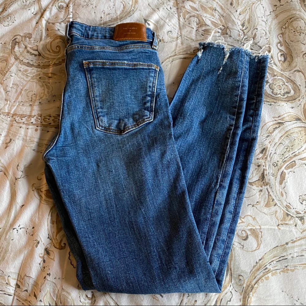 Zara skinny Jean in island blue